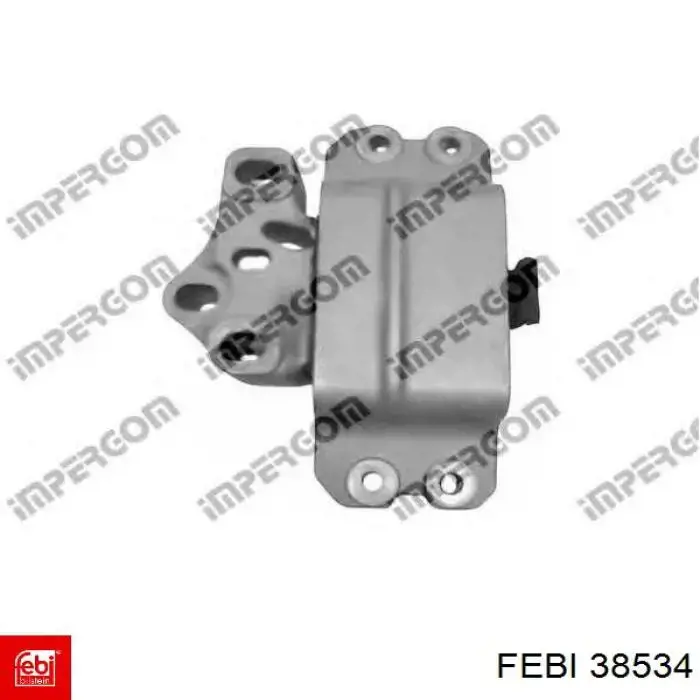 Soporte de motor izquierdo Metalcaucho 07180