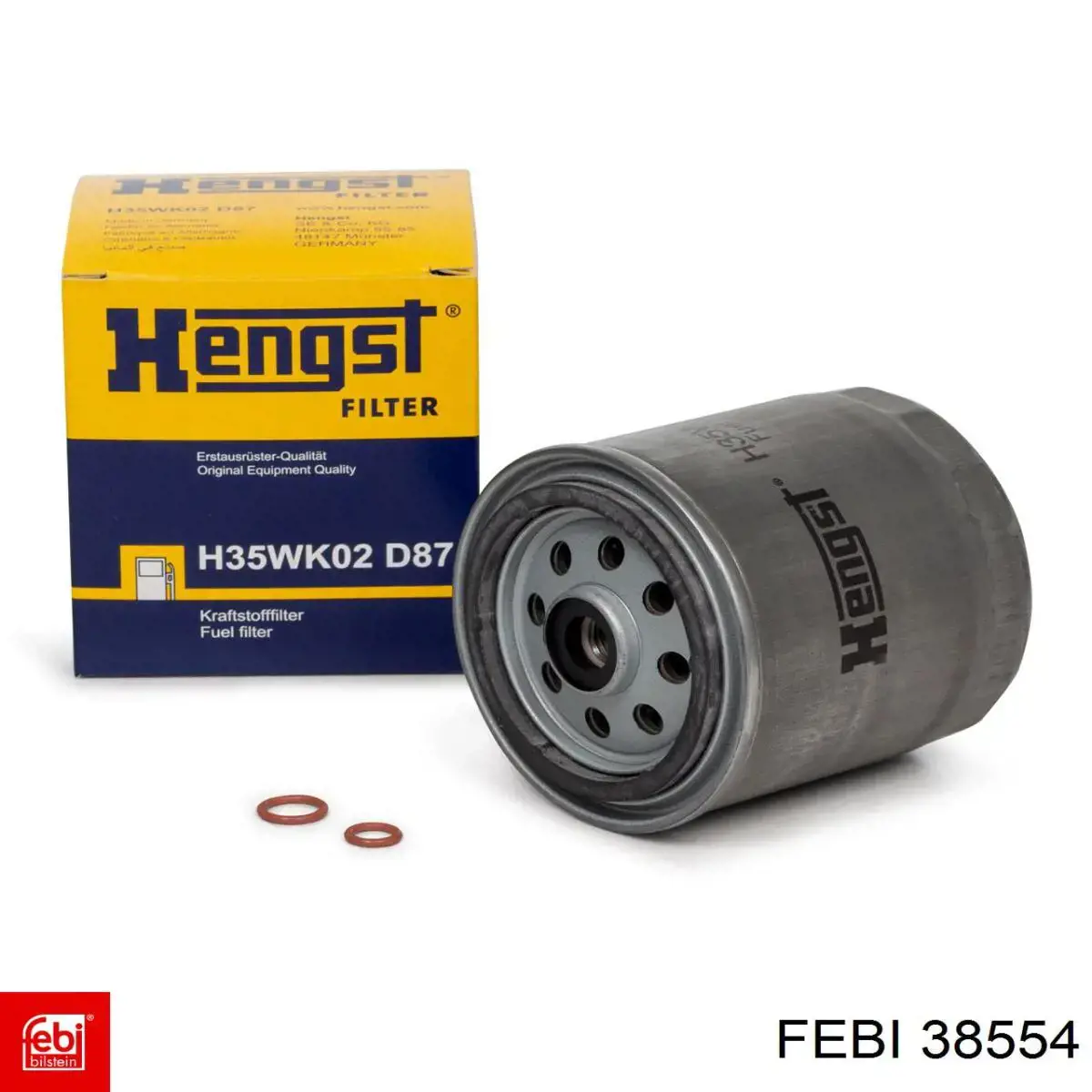 Tapon de bloque del motor Febi 38554