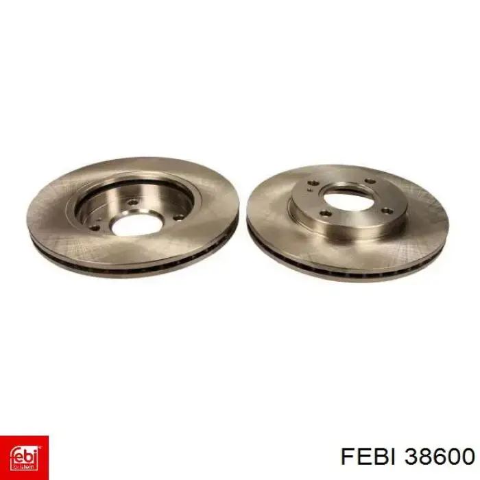 Disco de freno delantero Febi 38600