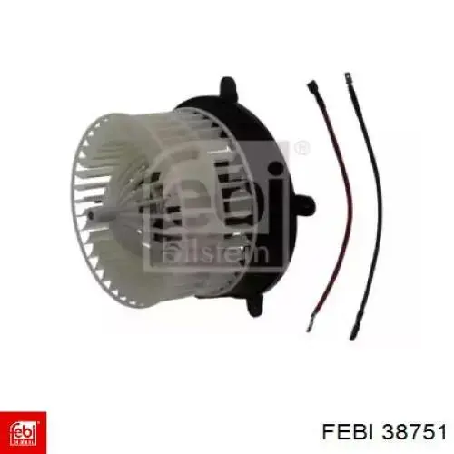 38751 Febi motor eléctrico, ventilador habitáculo
