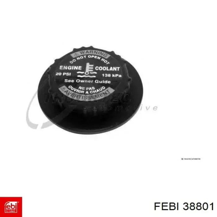 Tapon liquido refrigerante Febi 38801 precio, desde 9,59 EUR