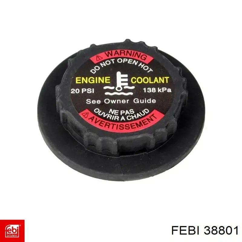 Comprar 38801 Febi Tapón depósito de refrigerante