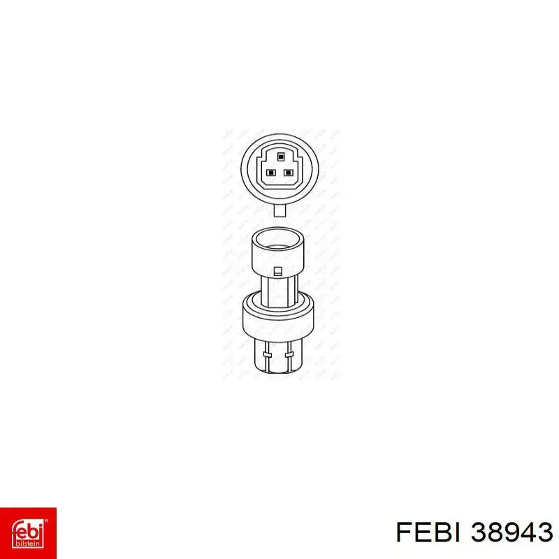 Sensor de nivel del depósito de líquido limpiaparabrisas 1238401 General Motors