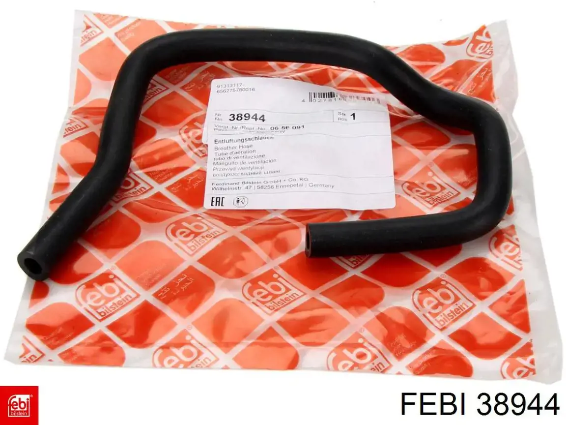 Válvula PCV Febi 38944 precio, desde 7,11 EUR