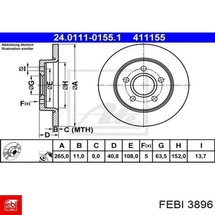 Filtro deshidratador 33038 NRF