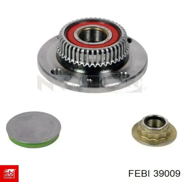 Tope de amortiguador trasero 39009 Febi