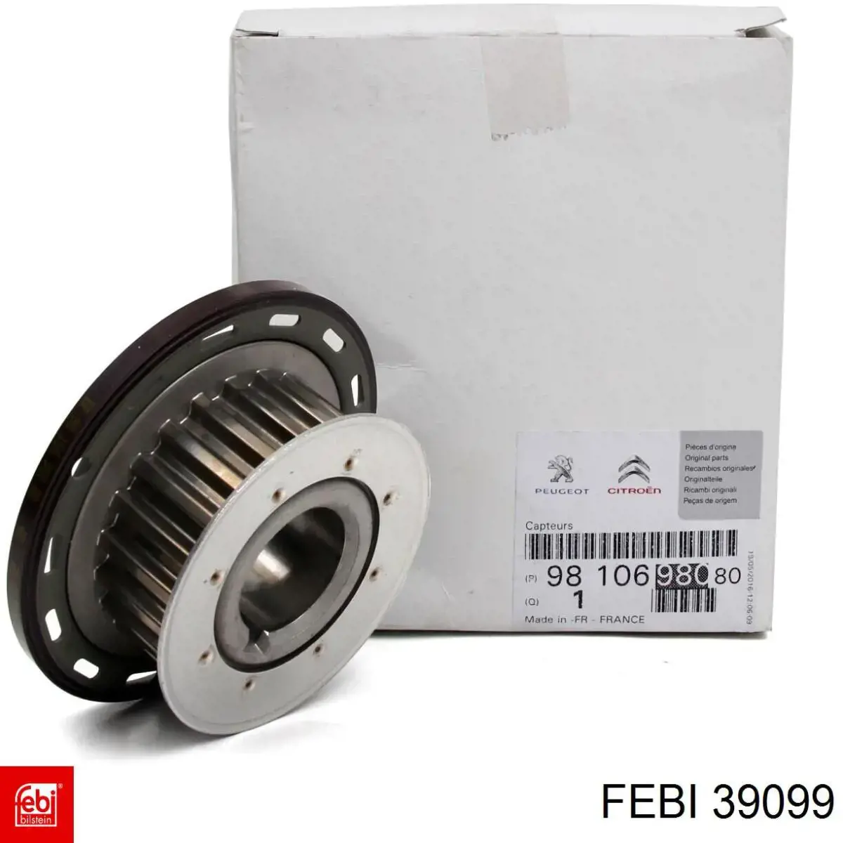Piñón del cigüeñal Febi 39099 precio, desde 26,85 EUR