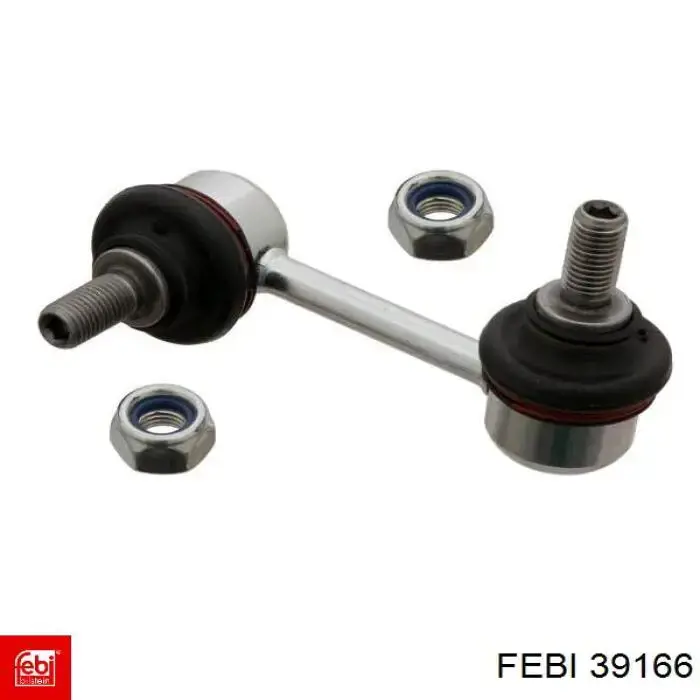 Soporte estabilizador, Eje delantero Febi 39166