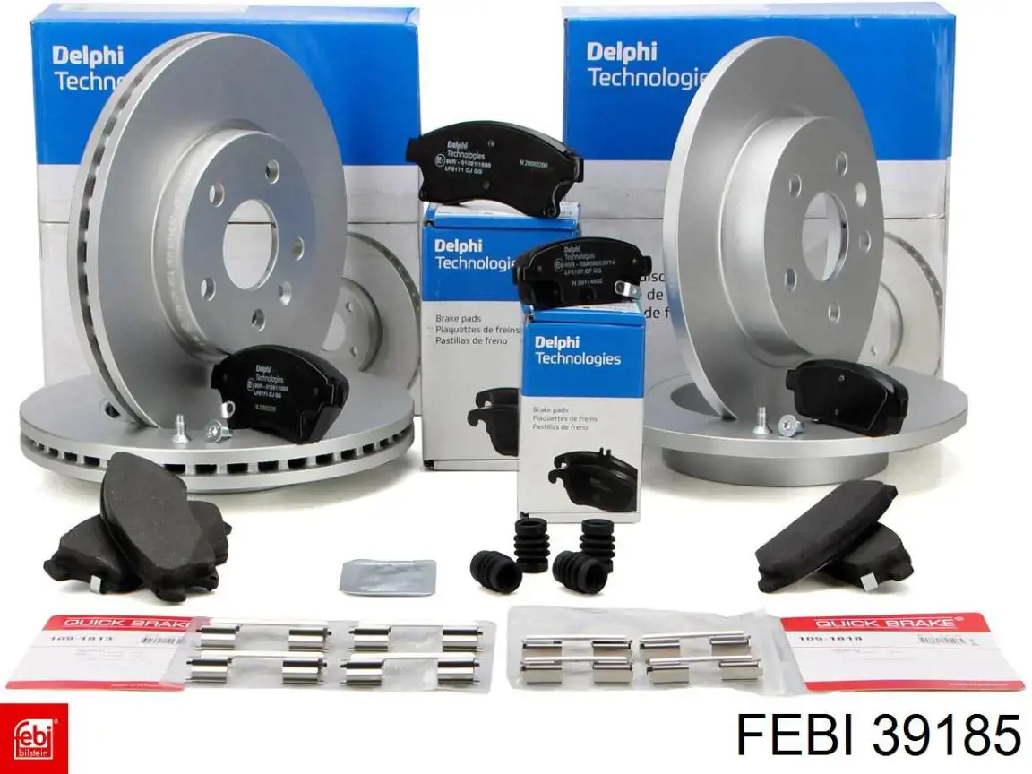 Comprar 39185 Febi Disco de freno trasero