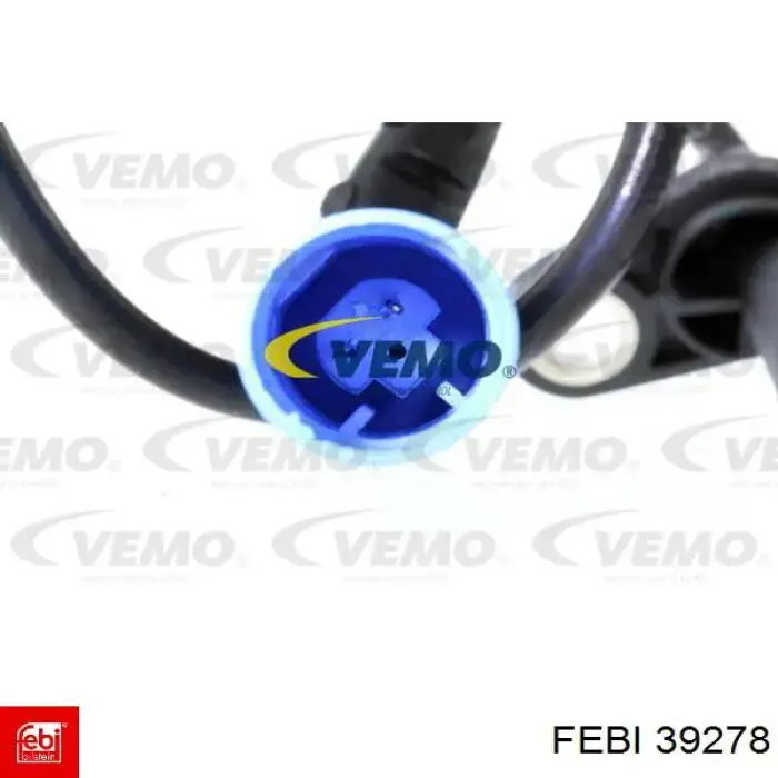 Sensor ABS trasero 39278 Febi