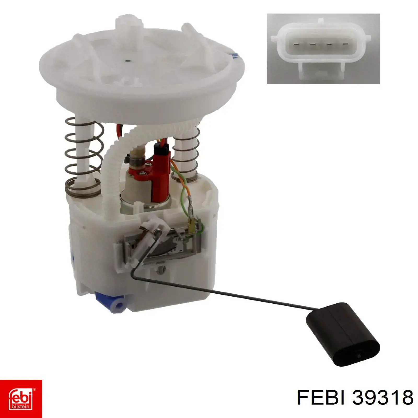 39318 Febi Manguera inferior del radiador