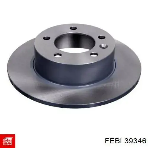 Disco de freno 39346 Febi