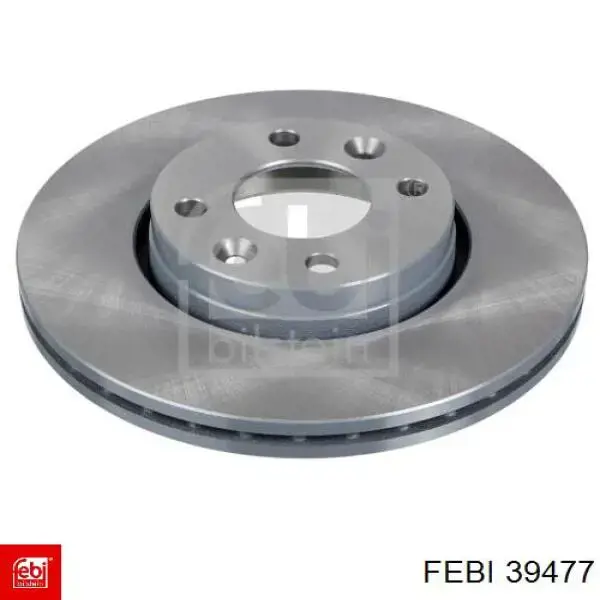 Disco de freno 39477 Febi