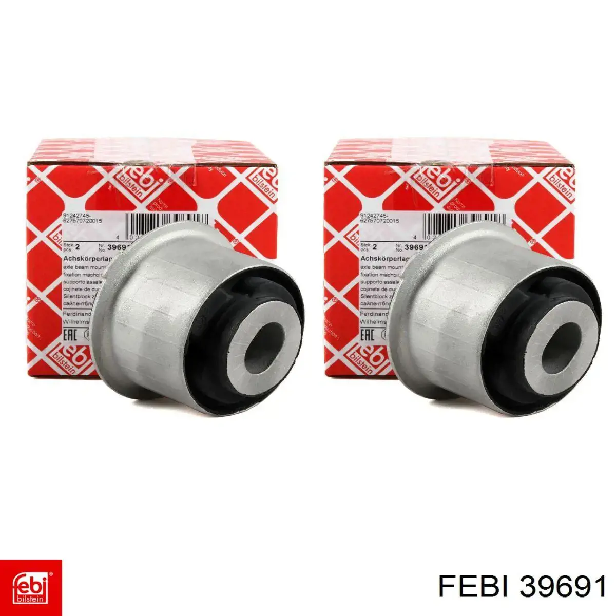 Buje silencioso del subchasis delantero Febi 39691 precio, desde 22,78 EUR