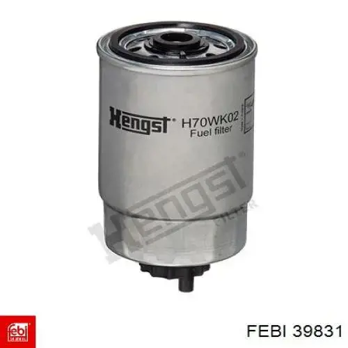 Filtro de combustible 39831 Febi