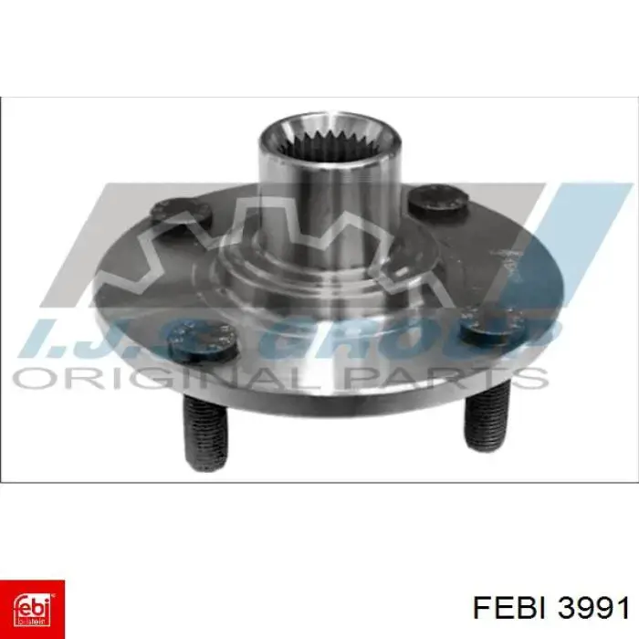 3991 Febi Cubo delantero