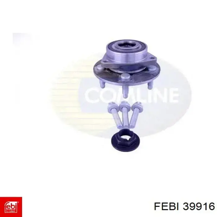 Buje de rueda delantero 39916 Febi
