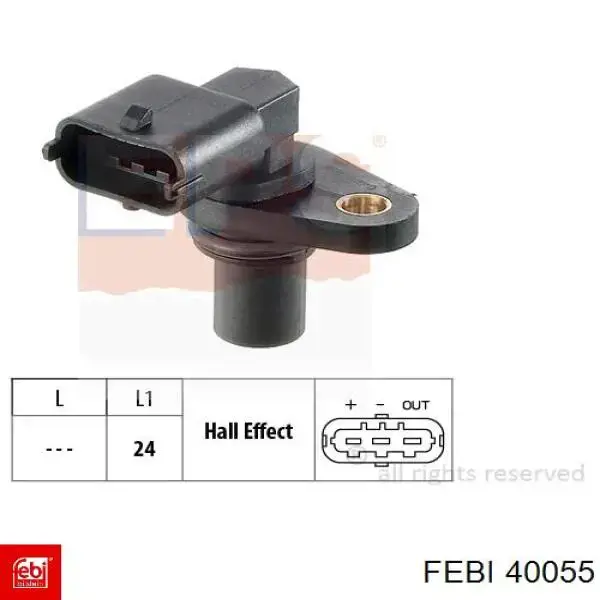 Comprar 40055 Febi Sensor de posición del árbol de levas