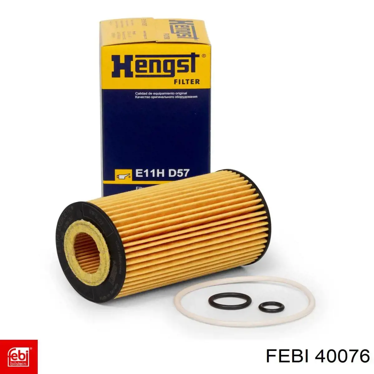 Retén de cubo trasero 40076 Febi