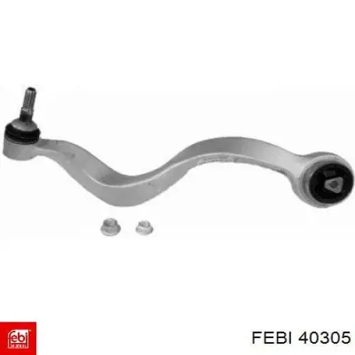 Brazo inferior izquierdo de la suspensión delantera 40305 Febi