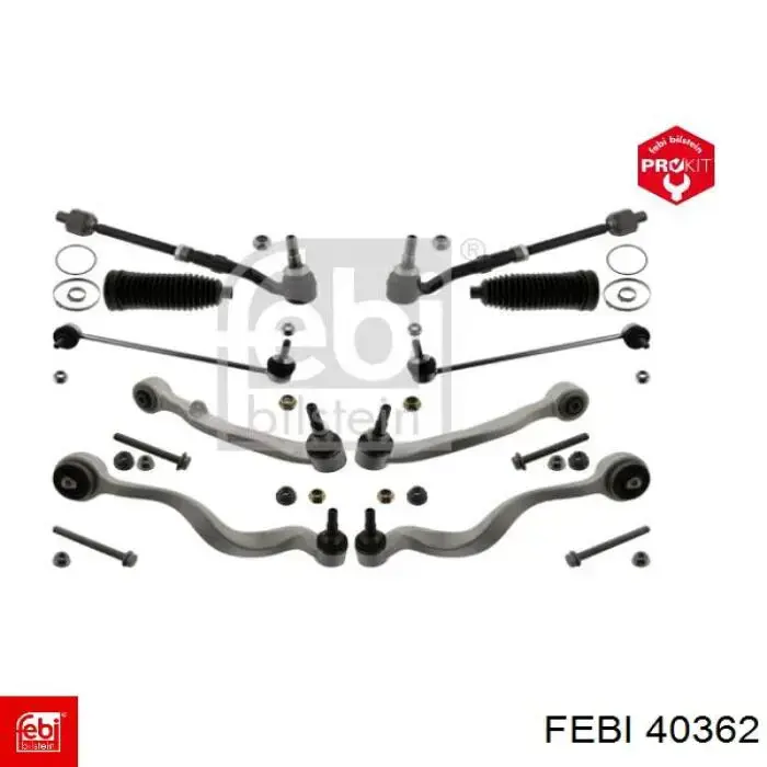 Brazo inferior derecho de la suspensión delantera Febi 40362 precio, desde 48,23 EUR