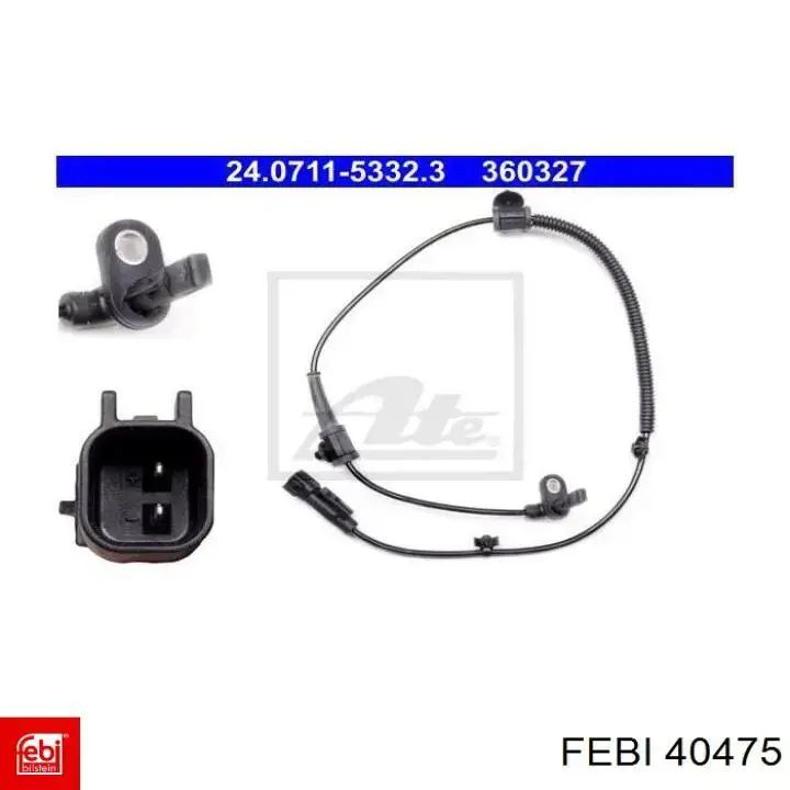 40475 Febi Sensor de freno, trasero