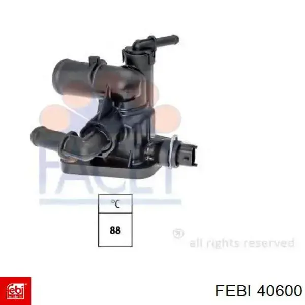 Comprar 40600 Febi Caja de termostato