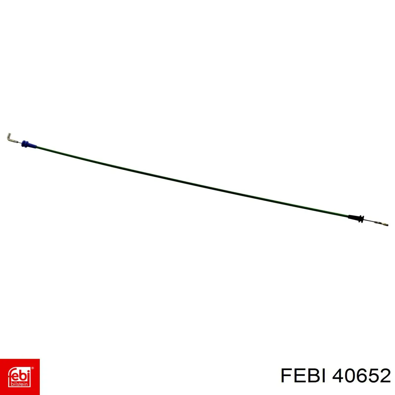 40652 Febi cable de accionamiento, desbloqueo de puerta delantera izquierda