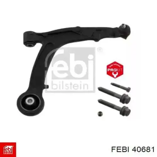 Comprar 40681 Febi Brazo inferior derecho de la suspensión delantera
