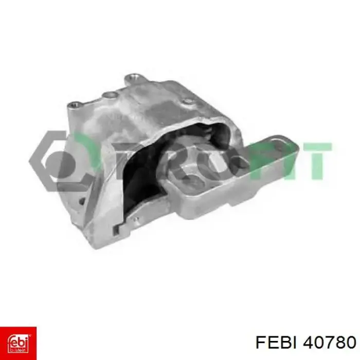 Brazo inferior derecho de la suspensión delantera 40780 Febi