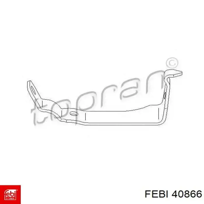 A2083230140 Mercedes Soporte de fijación del estabilizador delantero