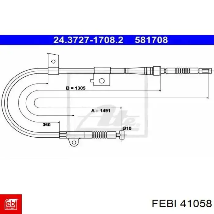  Febi 41058 precio, desde 70,44 EUR