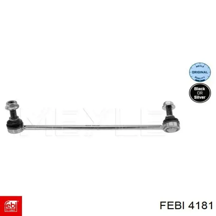 4181 Febi Silentblock del puente trasero