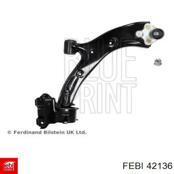 Brazo inferior derecho de la suspensión delantera Febi 42136 precio, desde 100,19 EUR