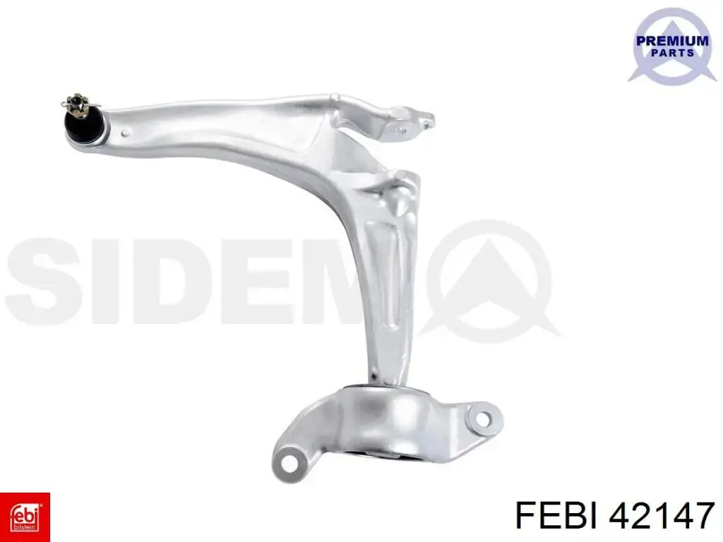 Brazo inferior izquierdo de la suspensión delantera 42147 Febi