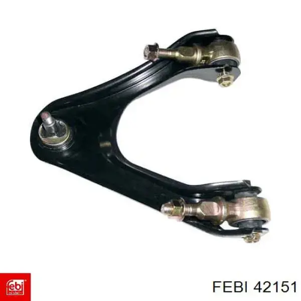 Brazo superior izquierdo de la suspensión delantera 42151 Febi