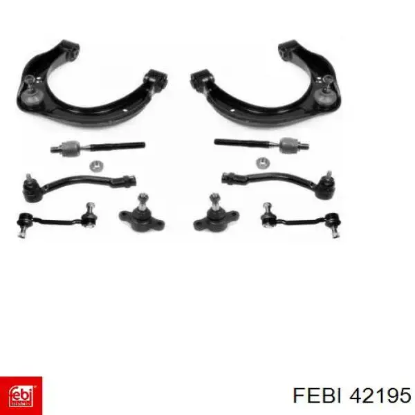 Brazo inferior derecho de la suspensión delantera Febi 42195 precio, desde 77,77 EUR