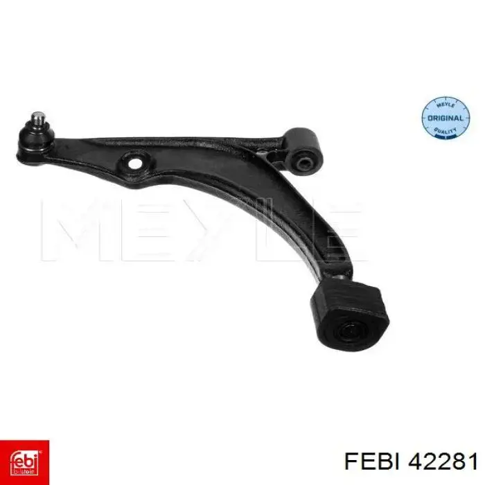 42281 Febi Brazo inferior izquierdo de la suspensión delantera