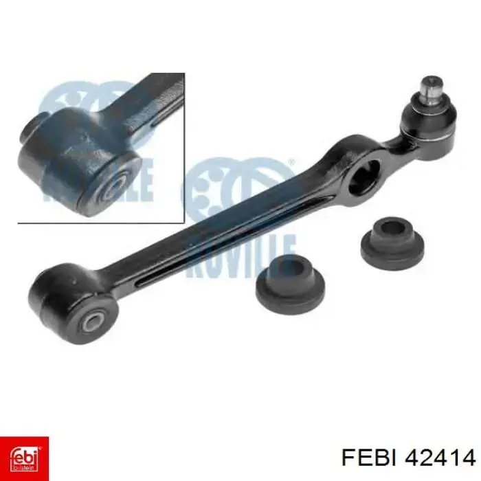 Brazo inferior derecho de la suspensión delantera Febi 42414 precio, desde 55,23 EUR