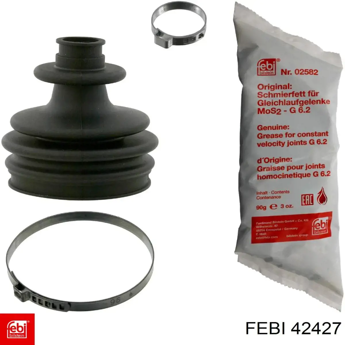 Brazo inferior izquierdo de la suspensión delantera Febi 42427 precio, desde 48,04 EUR
