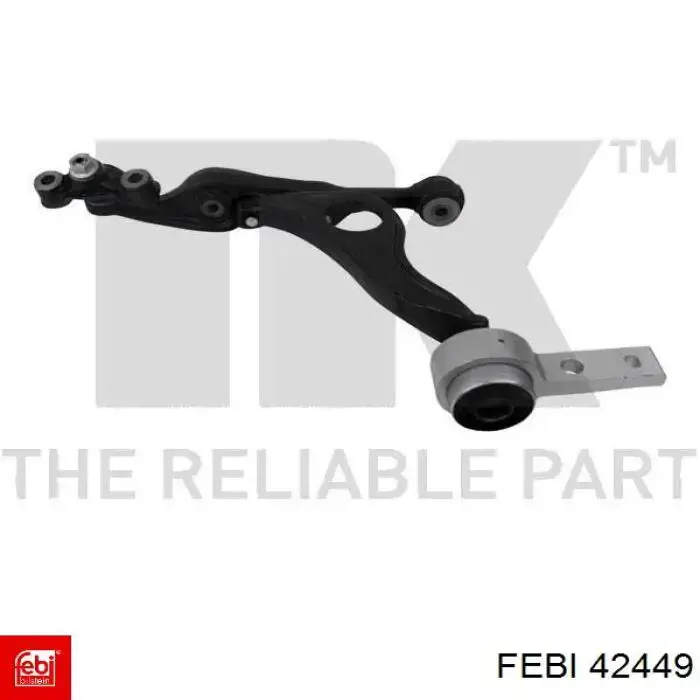 Comprar 42449 Febi Brazo inferior derecho de la suspensión delantera