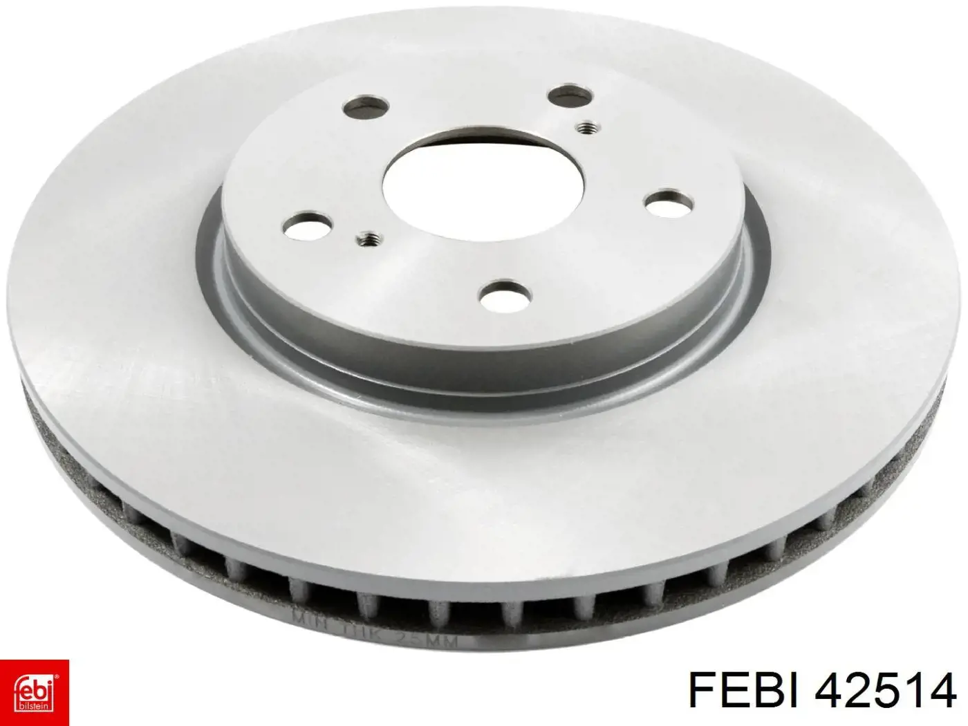 Silentblock delantero de ballesta trasera 42514 Febi