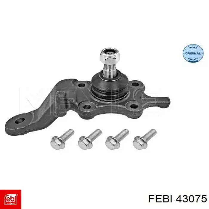 43075 Febi Rótula inferior de suspensión