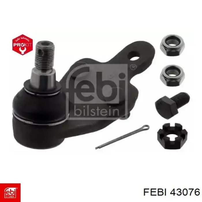 Comprar 43076 Febi Rótula de suspensión inferior derecha
