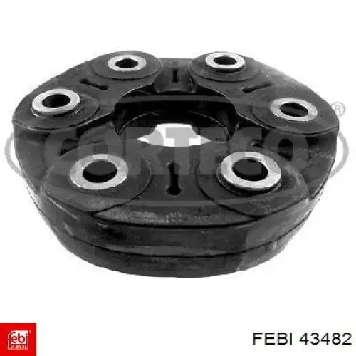 Comprar 43482 Febi Acoplamiento elástico del cardán delantero/trasero