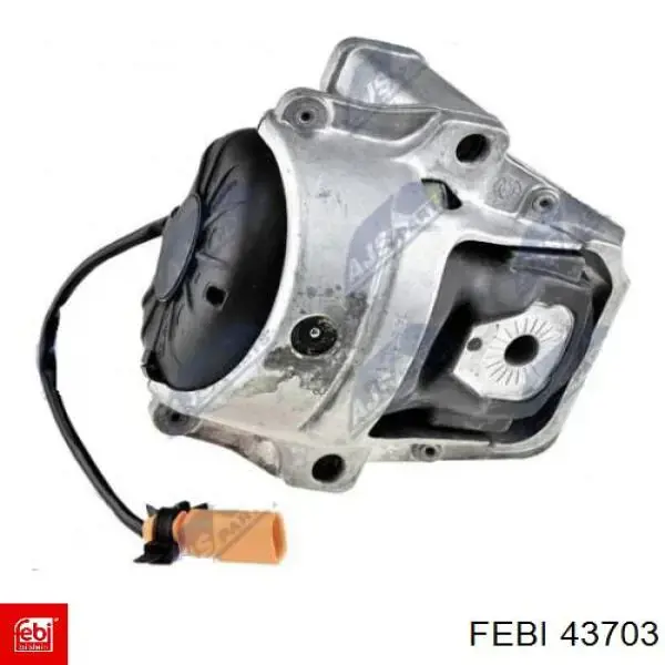 Soporte izquierdo del motor 43703 Febi