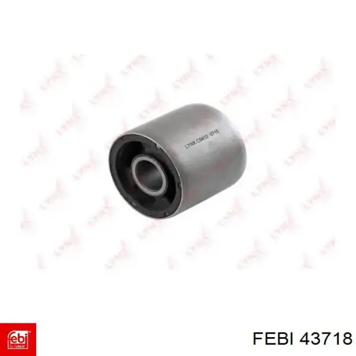 Silentblock del brazo de suspensión 43718 Febi