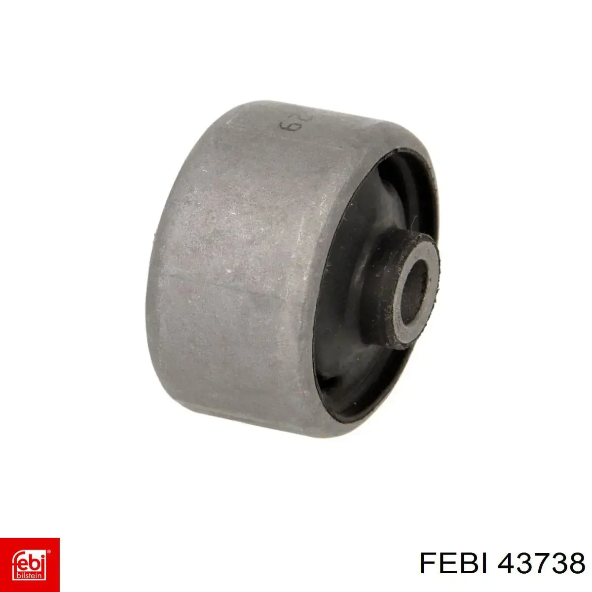 43738 Febi Buje trasero del brazo longitudinal trasero