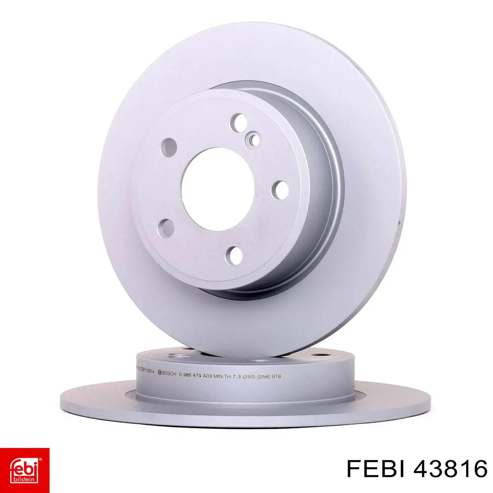 Frenos traseros Febi 43816