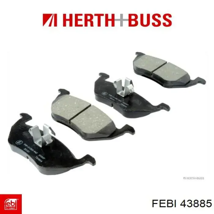 Disco de freno trasero Febi 43885 precio, desde 51,69 EUR